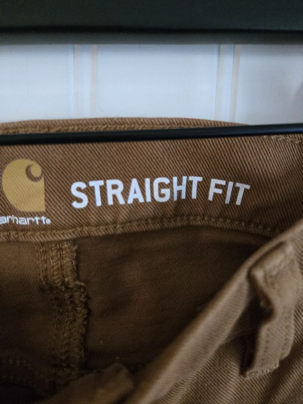 Carhartt Straight Leg Tall Length Classic Brown Work Pants
